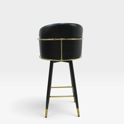 CHAISE TABOURET NOIR 106B