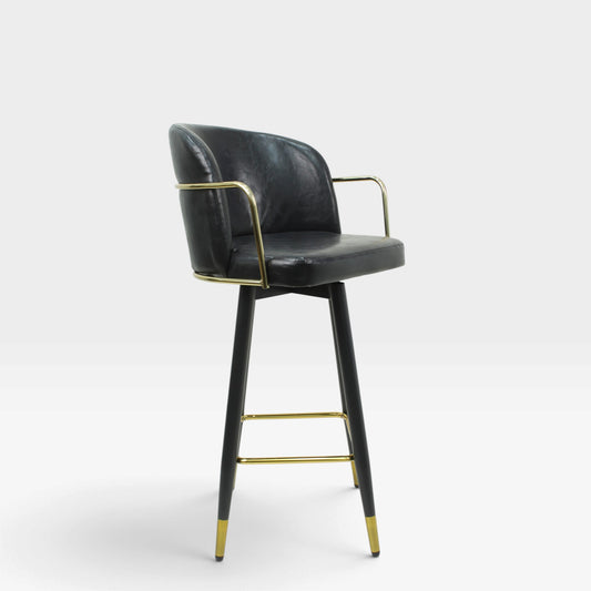 CHAISE TABOURET NOIR 106B