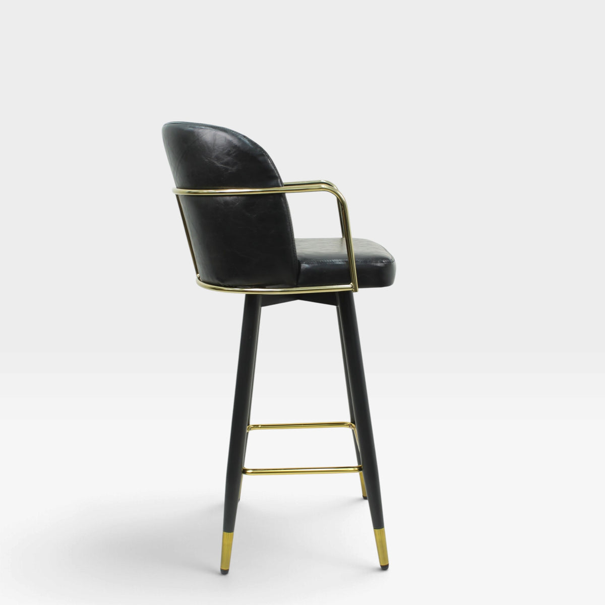 CHAISE TABOURET NOIR 106B