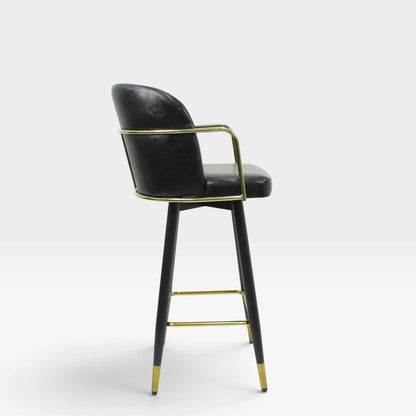 CHAISE TABOURET NOIR 106B