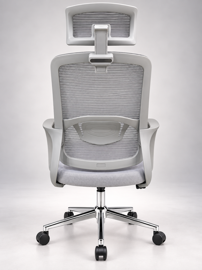 CHAISE FILET GRISE 2501