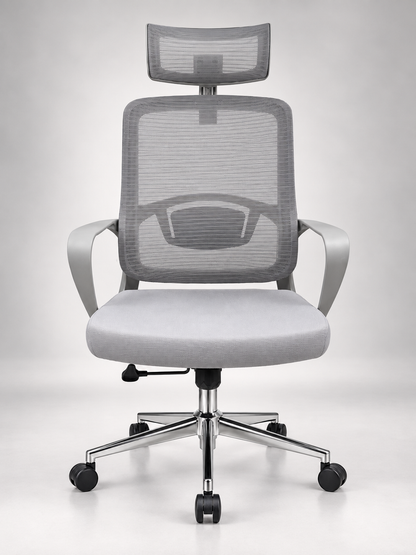 CHAISE FILET GRISE 2501