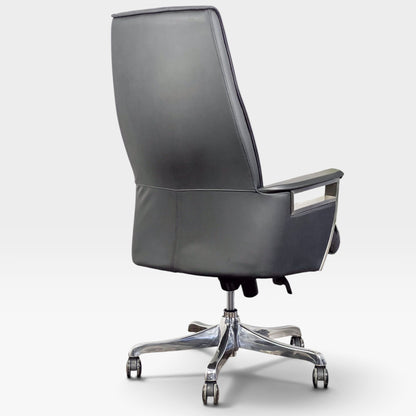 FAUTEUIL DIRECTEUR EN CUIR