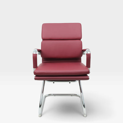 CHAISE VISITEUR ROUGE