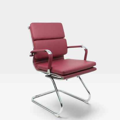 CHAISE VISITEUR ROUGE