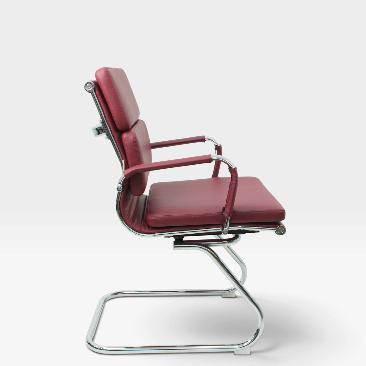 CHAISE VISITEUR ROUGE