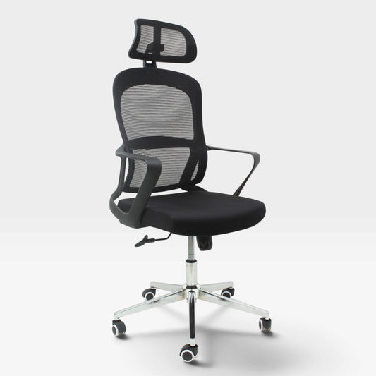 CHAISE FILET NOIR DC952